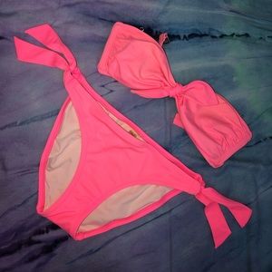 VS Highlighter pink bikini set💖